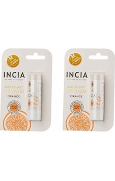 İncia Doğal Portakallı Lip Balm 2 x 6 G İncia Doğal Portakallı Lip Balm 2 x 6 G