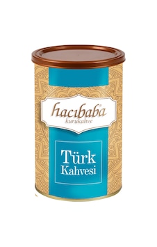 Hacıbaba Türk Kahvesi Teneke Kutu 250 Gr Öğütülmüş