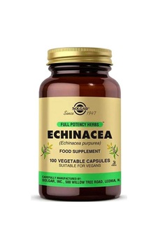 Solgar Echinacea 520 Mg 100 Kapsül Solgar Echinacea 520 Mg 100 Kapsül
