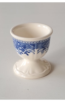 Mavi Burgenland Porselen 1 Adet Vintage Yumurtalık Mavi Burgenland Porselen 1 Adet Vintage Yumurtalık