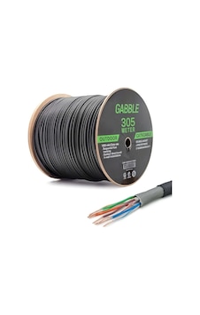 Gabble Outdoor Utp 305m Cat6 Ethetnet Kablo Gabble Outdoor Utp 305m Cat6 Ethetnet Kablo