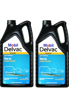 Mobil Delvac Modern LC 10W40 Hafif Ticari Motor Yağı 2 x 7 L Mobil Delvac Modern LC 10W40 Hafif Ticari Motor Yağı 2 x 7 L