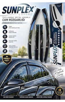 Sunplex Kromlu Cam Rüzgarlığı Toyota Chr 2025 Ve Sonrası İle Uyumlu Sunplex Kromlu Cam Rüzgarlığı Toyota Chr 2025 Ve Sonrası İle Uyumlu