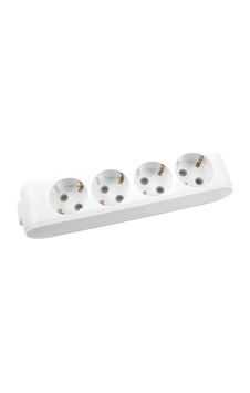 Viko Multi-let 4'lü Grup Priz Topraklı Çocuk Korumalı Klemensli Beyaz - 90113400 Viko Multi-let 4'lü Grup Priz Topraklı Çocuk Korumalı Klemensli Beyaz - 90113400