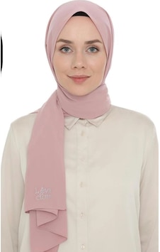 Levidor Medine İpeği Şal Flamingo Düz Levidor Medine İpeği Şal Flamingo Düz