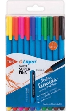 Liqeo Fineliner Kalem 10 Renk