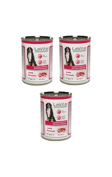 La Vital Kuzu Etli Yetişkin Köpek Konservesi 3 x 400 G La Vital Kuzu Etli Yetişkin Köpek Konservesi 3 x 400 G