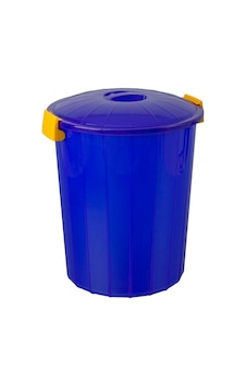Plastik Battal Çöp Kovası 60 Lt Mavi Plastik Battal Çöp Kovası 60 Lt Mavi