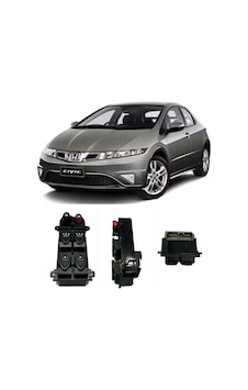 Honda Civic Hatchback Cam Düğme Ön Sol Çift Auto 2007-2011 Fn2