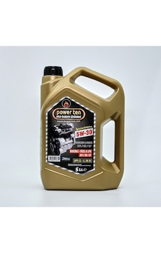 Power Ten 5w30 Motor Yağı Partiküllü 5 Litre Power Ten 5w30 Motor Yağı Partiküllü 5 Litre