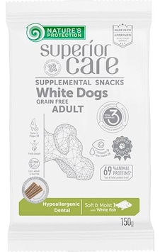 Nature's Protection Superior Care Tahılsız Balıklı Ağız Bakım Köpek Ödülü 150 G Nature's Protection Superior Care Tahılsız Balıklı Ağız Bakım Köpek Ödülü 150 G