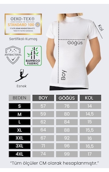 Nt Underwear Kadın Bambu Balıkçı Yaka Yarım Kol Body - T-shirt Hafif, Rahat Ve Şık Bej Nt Underwear Kadın Bambu Balıkçı Yaka Yarım Kol Body - T-shirt Hafif, Rahat Ve Şık Bej