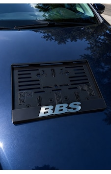 Bbs Krom Yazılı Motor Plakalık G012 Bbs Krom Yazılı Motor Plakalık G012