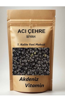 Akdeniz Vitamin Acı Çehre Siyah 25 G Akdeniz Vitamin Acı Çehre Siyah 25 G