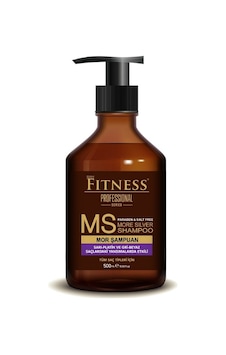 Fitness Professional Silver Gri Beyaz Platin Mor Şampuan 500 ML