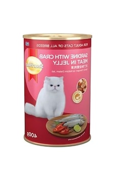 400 Gr Jöle İçinde Yengeç Çubuklu Sardalya, Kedi Maması 400 Gr Jöle İçinde Yengeç Çubuklu Sardalya, Kedi Maması