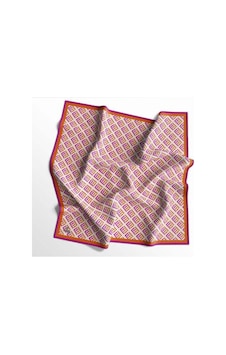 95 X 95 Quare Fresh Soft Pamuklu Eşarp - 03142 - 95 X 95 / Mor Pembe
