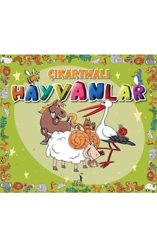 Çıkartmalı Hayvanlar - Çıkartma Etkinlik ve Boyama- Pal Sokağı Çıkartmalı Hayvanlar - Çıkartma Etkinlik ve Boyama- Pal Sokağı