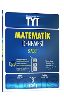 Barış Yayınları TYT Matematik Denemesi 8 Adet Barış Yayınları TYT Matematik Denemesi 8 Adet