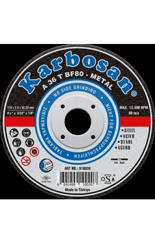 Karbosan Metal Kesici Disk 115 3,0 Karbosan Metal Kesici Disk 115 3,0