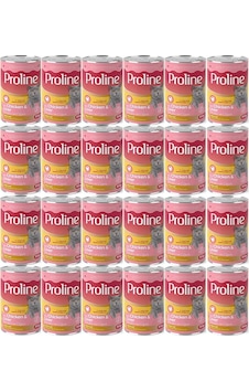 Pro Line Tavuklu ve Ciğerli Yetişkin Kedi Konservesi 24 x 395 G Pro Line Tavuklu ve Ciğerli Yetişkin Kedi Konservesi 24 x 395 G