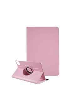 Aksesuarcim Xiaomi Pad 6 İle Uyumlu Kılıfı Suni Deri 2 Farklı Stand Olabilen Darbe Korumalı 360 Dönebilen Tablet Kılıfı Pembe Sku: Zeusb0fhhx856h Arka Kapak