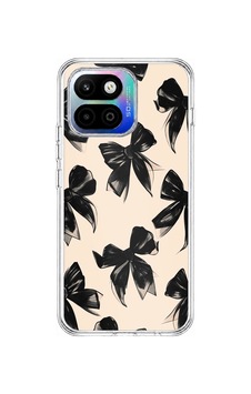 General Mobile Gm 26 One 5g Uyumlu Siyah Fiyonk Kurdele Baskılı Silikon Kılıf General Mobile Gm 26 One 5g Uyumlu Siyah Fiyonk Kurdele Baskılı Silikon Kılıf