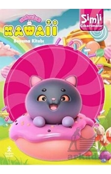 Kawaii Simli Çıkartmalı Boyama Kitabı Kawaii Simli Çıkartmalı Boyama Kitabı