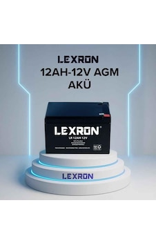 Lexron 12 Volt 12 Amper Akü -ölçüler 150 97 95 Mm. - 3.10 Kg. Lexron 12 Volt 12 Amper Akü -ölçüler 150 97 95 Mm. - 3.10 Kg.