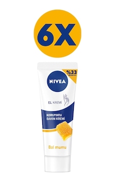 Nivea Bal Mumu Koruyucu Bakım El Kremi 6 x 75 ML Nivea Bal Mumu Koruyucu Bakım El Kremi 6 x 75 ML