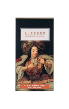 2 Adet Choccom Türk Kahvesi Fındık Beyaz Çikolata 75g 2 Adet Choccom Türk Kahvesi Fındık Beyaz Çikolata 75g