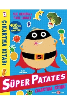 Süper Patates Çıkartma Kitabı Eğitici Çocuk Kitabı