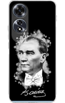 Oppo A60 İle Uyumlu Atatürk Baskılı Kamera Korumalı Şeffaf Kılıf Şeffaf Oppo A60 İle Uyumlu Atatürk Baskılı Kamera Korumalı Şeffaf Kılıf Şeffaf