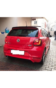 Volkswagen Polo Servis Spoiler 2010 - 2017  Fiber