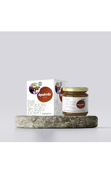 Dynabeilee Bal Propolis Arı Sütü Polen Karışımı 230 G