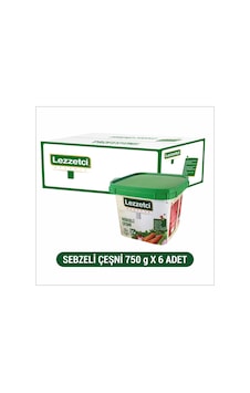 Lezzetçi Sebzeli Çeşni 6 x 750 G Lezzetçi Sebzeli Çeşni 6 x 750 G