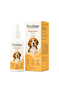 Patiglow Köpek Multivitamin Damla Vitamin Mineral Omega 50 Ml Patiglow Köpek Multivitamin Damla Vitamin Mineral Omega 50 Ml