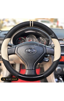 Subaru Impreza Dikme Direksiyon Kılıfı Delikli Deri Parlak Siyah Bej Detay Çift Yüzük Ve Dikiş Gd-gg Bugeye-blobeye Tuşsuz 2000-2005 Subaru Impreza Dikme Direksiyon Kılıfı Delikli Deri Parlak Siyah Bej Detay Çift Yüzük Ve Dikiş Gd-gg Bugeye-blobeye Tuşsuz 2000-2005