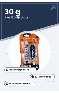 Plastik Yapıştırıcı 30 G Renksiz Modifiye Silikon Esaslı Ev Tamir Plastik Yapıştırıcı 30 G Renksiz Modifiye Silikon Esaslı Ev Tamir