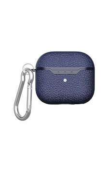 Apple Uyumlu AirPods 4 Kılıf Zore Airbag 03 Silikon Lacivert Apple Uyumlu AirPods 4 Kılıf Zore Airbag 03 Silikon Lacivert