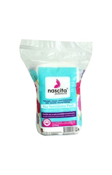 Yüz Ve Göz Temizleme Pedi Pamuk Kare 50 Li Paket