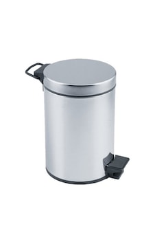 Pedallı 3lt Krom Metal Çöp Kovası 5250 Diğer Pedallı 3lt Krom Metal Çöp Kovası 5250 Diğer