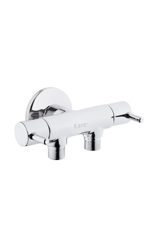 Çiftli Taharet Musluğu-254 Krom Çiftli Taharet Musluğu-254 Krom