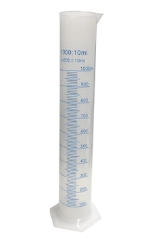 Dereceli Silindir 1000ml. Plastik Dereceli Silindir 1000ml. Plastik