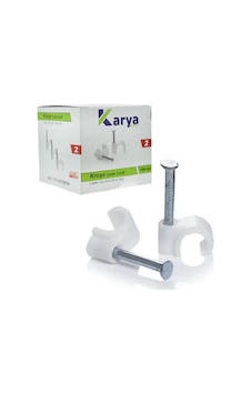 Karya 2 Numara 6 Mm Çelik Çivili Kroşe 100 Lü Paket Karya 2 Numara 6 Mm Çelik Çivili Kroşe 100 Lü Paket