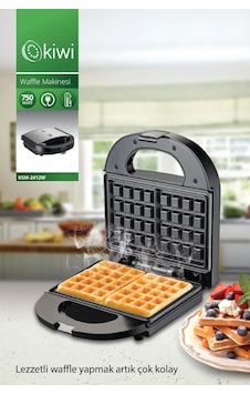 Kiwi KSM-2412W 750 W Yapışmaz Plakalı Ve Şık Çelik Tasarım Kiwi KSM-2412W 750 W Yapışmaz Plakalı Ve Şık Çelik Tasarım