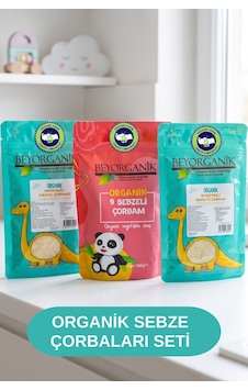 Beyorganik Organik Sebze Çorbaları Seti 3'lü Beyorganik Organik Sebze Çorbaları Seti 3'lü