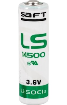 Saft Ls14500, 3.6v/2.6a Şarjlı Pil