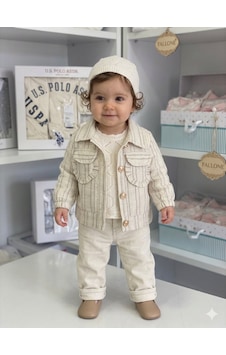 Babydoll 2li Takım Pallone Asortili Bej Babydoll 2li Takım Pallone Asortili Bej