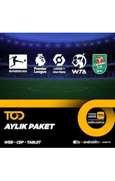 Tod 1 Aylık Spor Extra+ Paketi - (Web + Cep + Tablet + Smart Tv) (450593831) Tod 1 Aylık Spor Extra+ Paketi - (Web + Cep + Tablet + Smart Tv) (450593831)
